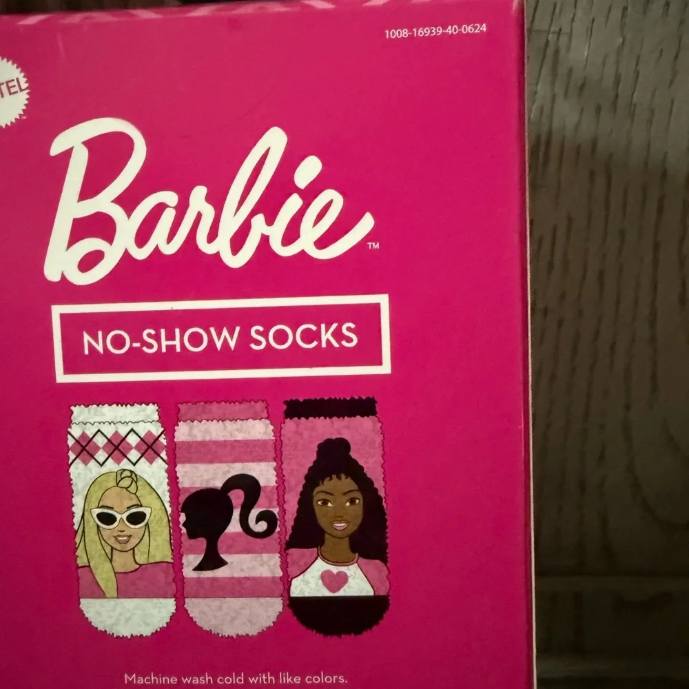 Barbie No-Show Socks Set
